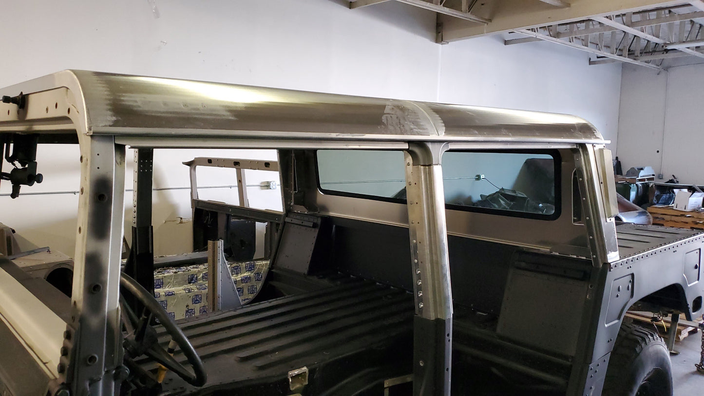 Alpha Customs Hummer H1 style 4 Door Hard Top. Fits all H1, Humvee and HMMWV vehicles.