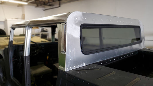 Alpha Customs Hummer H1 style 4 Door Hard Top. Fits all H1, Humvee and HMMWV vehicles.