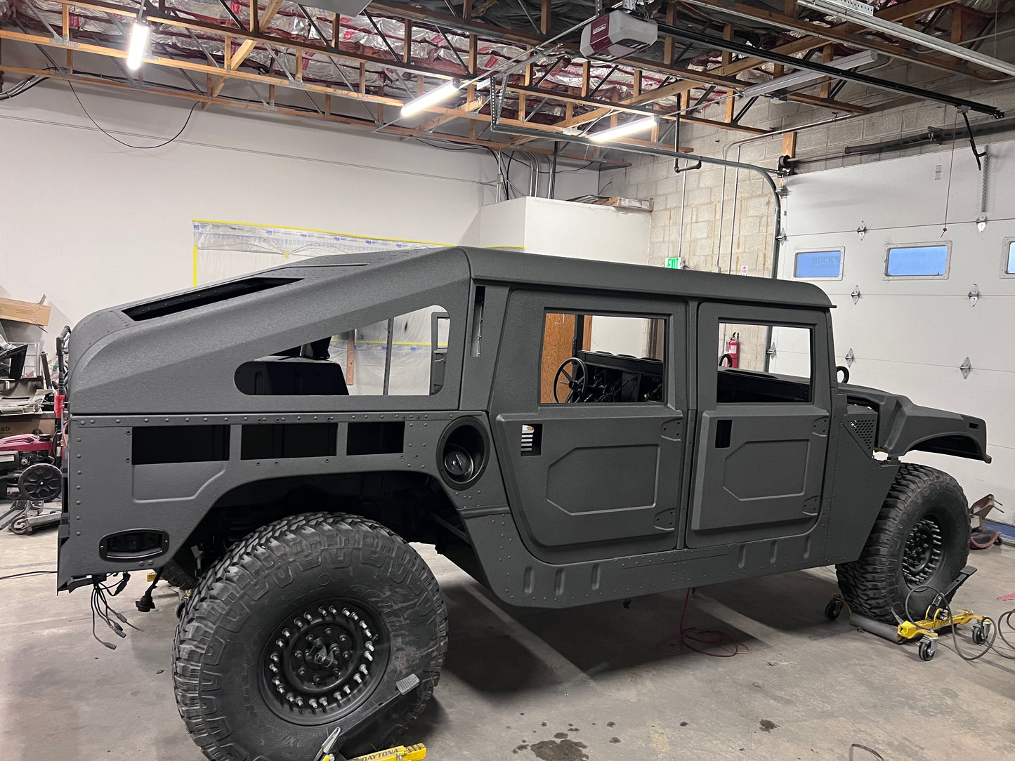 Alpha Customs Top Fits Civilian and Military Vehicles.