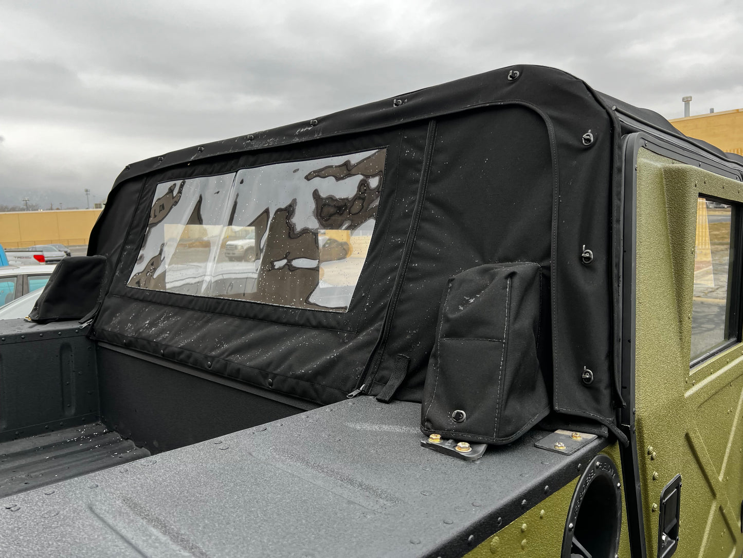 Replacement 4-Man Black Soft Top - Military & Civilian