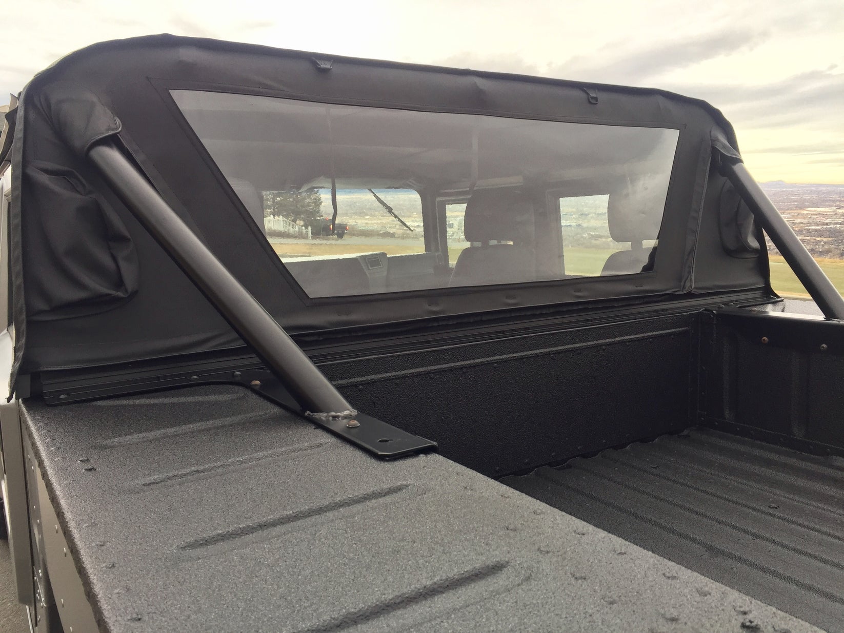 4-Man Truck Bed Divider Conversion Kit/Bulk Head - Civilian & Military ...